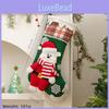 Socks Christmas Gift Set With Elk Santa Claus Decoration For Hanging Tree