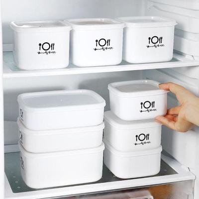 Пластиковый контейнер для хранения продуктов с крышкой - Герметичная коробка для сохранения свежести для холодильника, фруктов, ланча или бенто.