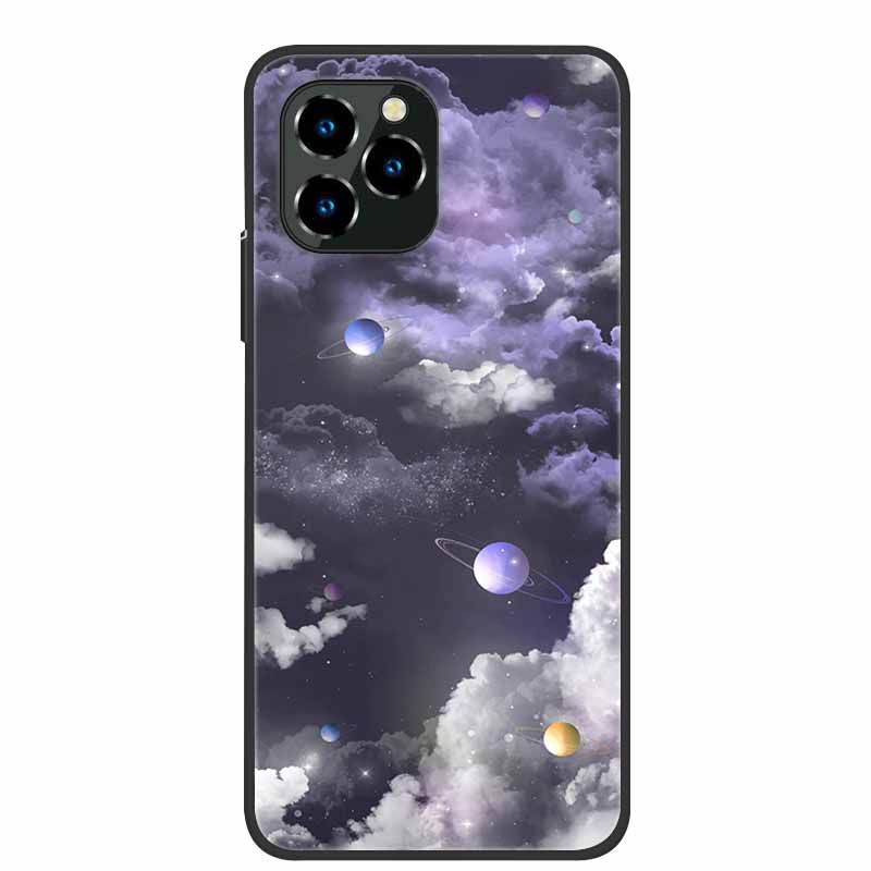 Phone Case For Oukitel C21 Pro Christmas Silicone TPU Soft Cover For Oukitel C21 Pro Coque Protector Bumper OukitelC21 Elk Funda