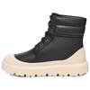 Round Toe Flat Commuter Versatile Comfortable Short Snow Boots Men Boots Black Birch 1158208-BCKBR