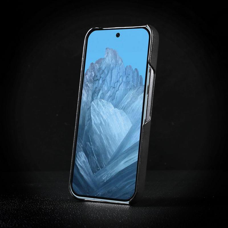 Роскошный кожаный однотонный магнитный чехол для Google Pixel 9 Pro XL Pixel 8A матовый противоударный защитный объектив для жесткого чехла для ПК MagSafe