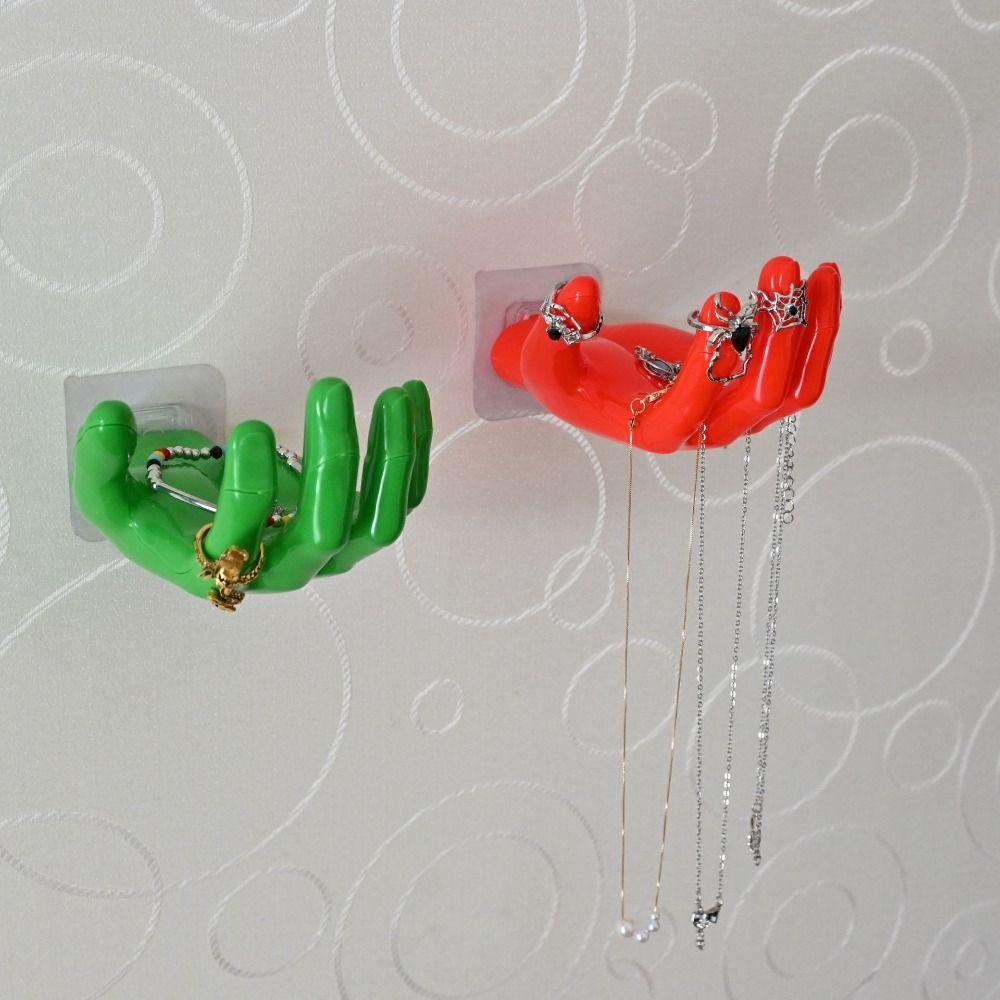 Multi-functional Trace-less Hanger Hook Wall Hook Palm Soap Dishes Durable Display Stand  Bathroom