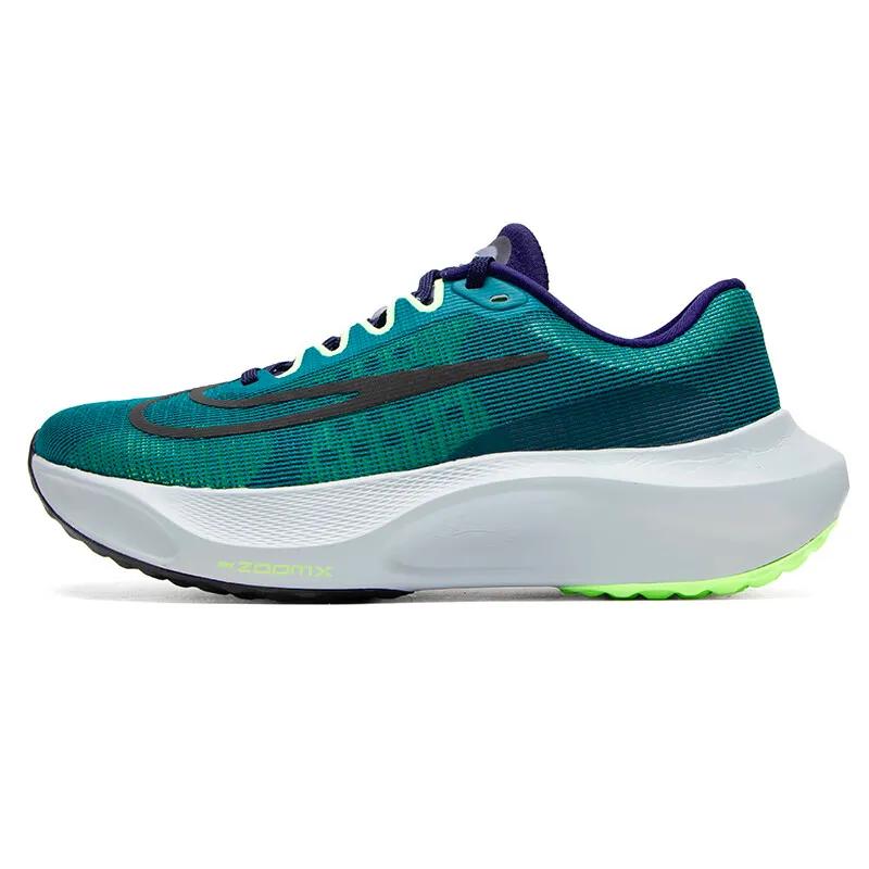 Nike Zoom Fly 5 'Geode Teal' (Unisex) Geode Teal / Purple Ink / Pure Platinum / Black Running Shoes DM8968 303