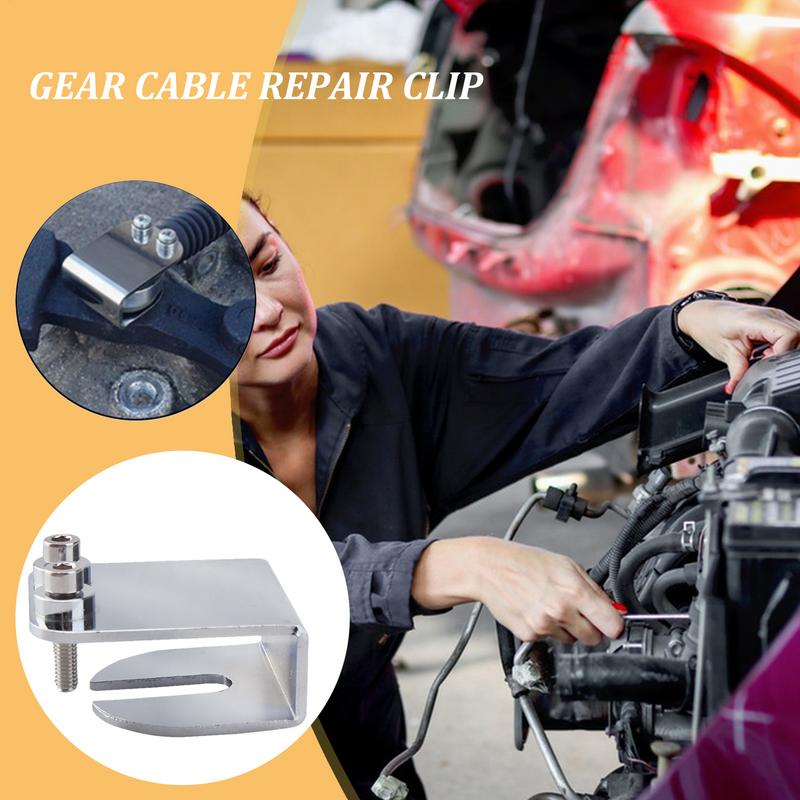 For Nissan Gear Linkage Cable Repair Clip Heavy-Duty Metal Car Gear Linkage Cable Repair Clamp For Home Mechanics Professionals