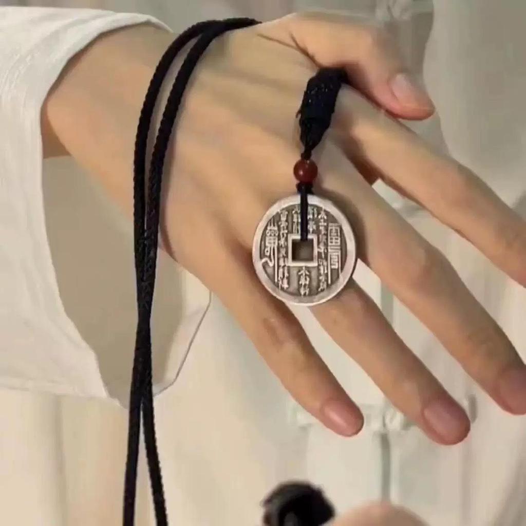 Модное плетеное нефритовое ожерелье с пряжкой безопасности для студентов и пар