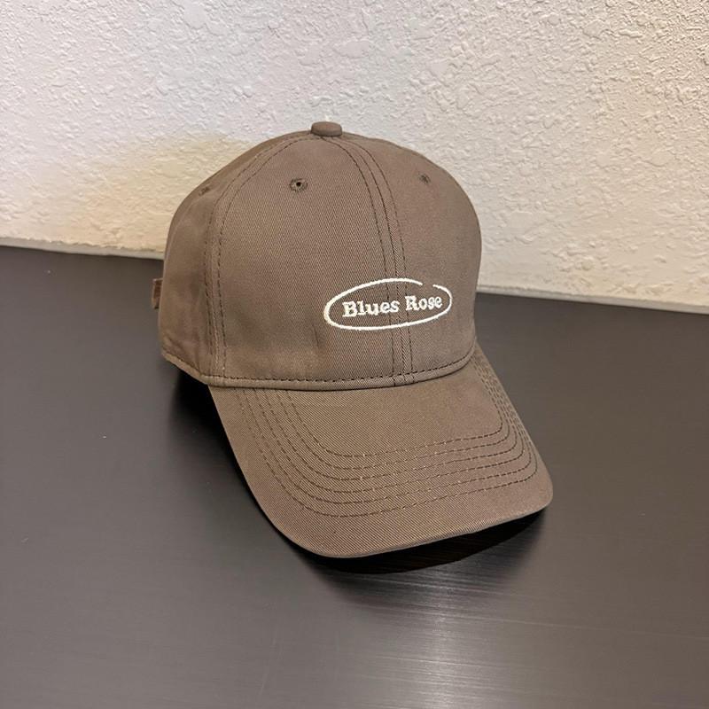 Embroidery Letter Simple Pattern Neutral Casual Baseball Cap For Daily Use