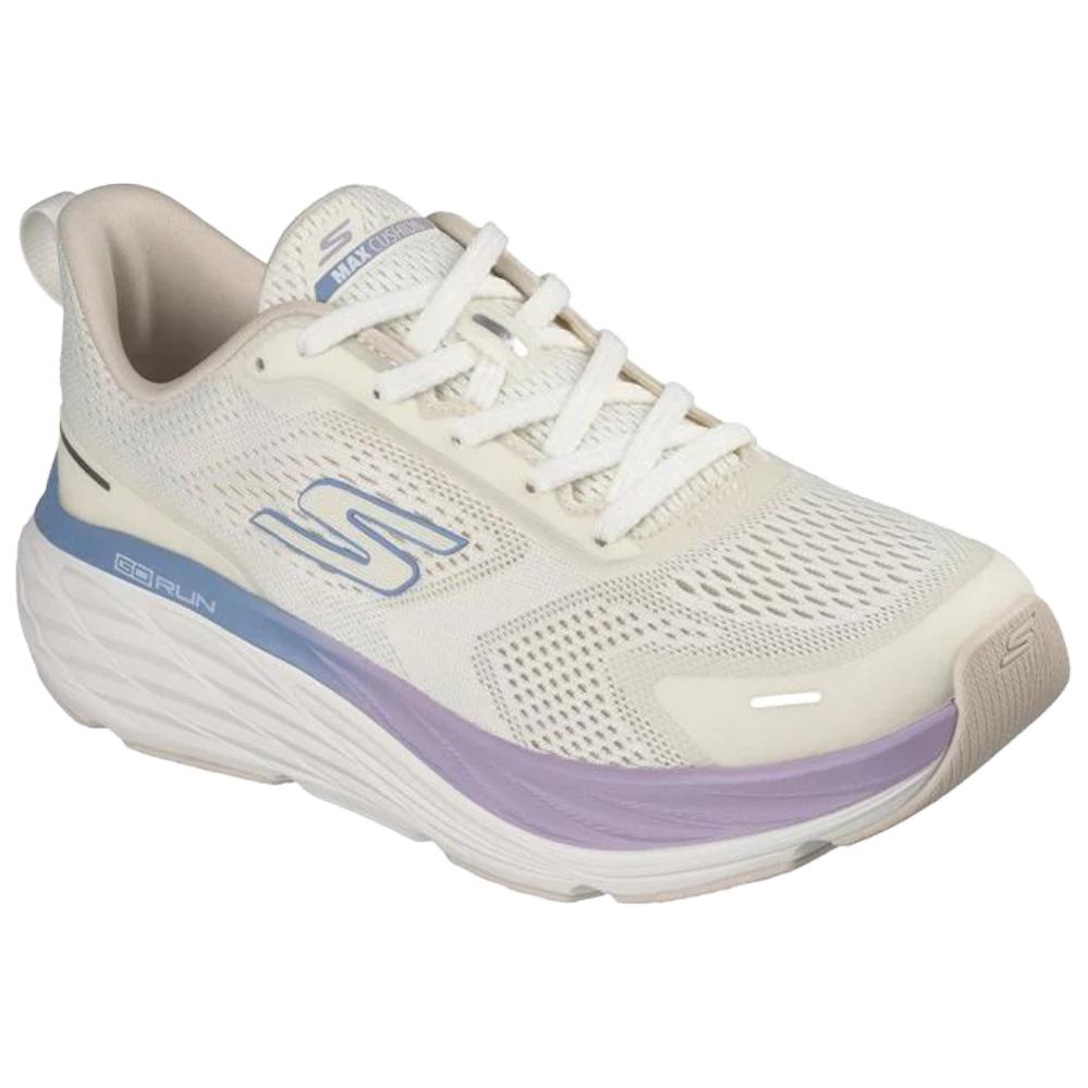 Skechers Максимальная амортизация Elite 3 Удобные Мягкие Дышащие Поддерживающие Легкие Низкие Повседневные Беговые Кроссовки Женские Кроссовки Белый 129720-OFWT