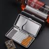 Special Long Smoke Box Reusable PU Leather Cigarette Case Cover Hand Cigarette Case Cigarettes Sleeve Pocket Cigarettes Pack Box