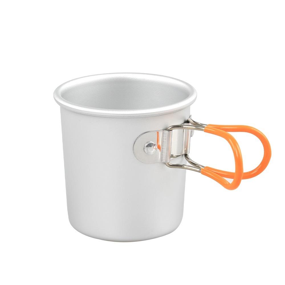 Reusable Aluminum Zinc Zinc Alloy Cup 150 ML Coffee Cup Tea Cup Outdoor Cup  Camping