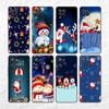 Рождественский чехол со снеговиком и Санта-Клаусом для Realme 8 C21y GT Neo 2 3 8i C21 7 C11 6 C12 C35 C3 GT 9 Pro C12, силиконовый чехол для телефона из ТПУ