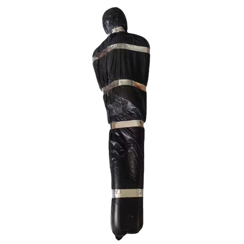 Scary Hanging Corpse Black Halloween Ornament Halloween Decorations Dead Victim Props  Lawn