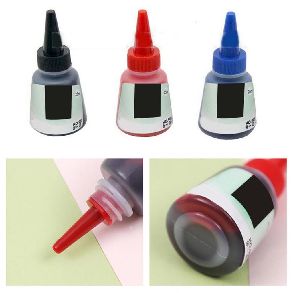 25ml Permanent Instantly Dry Graffiti Paint Black Blue Red Marker Pen Refill Ink