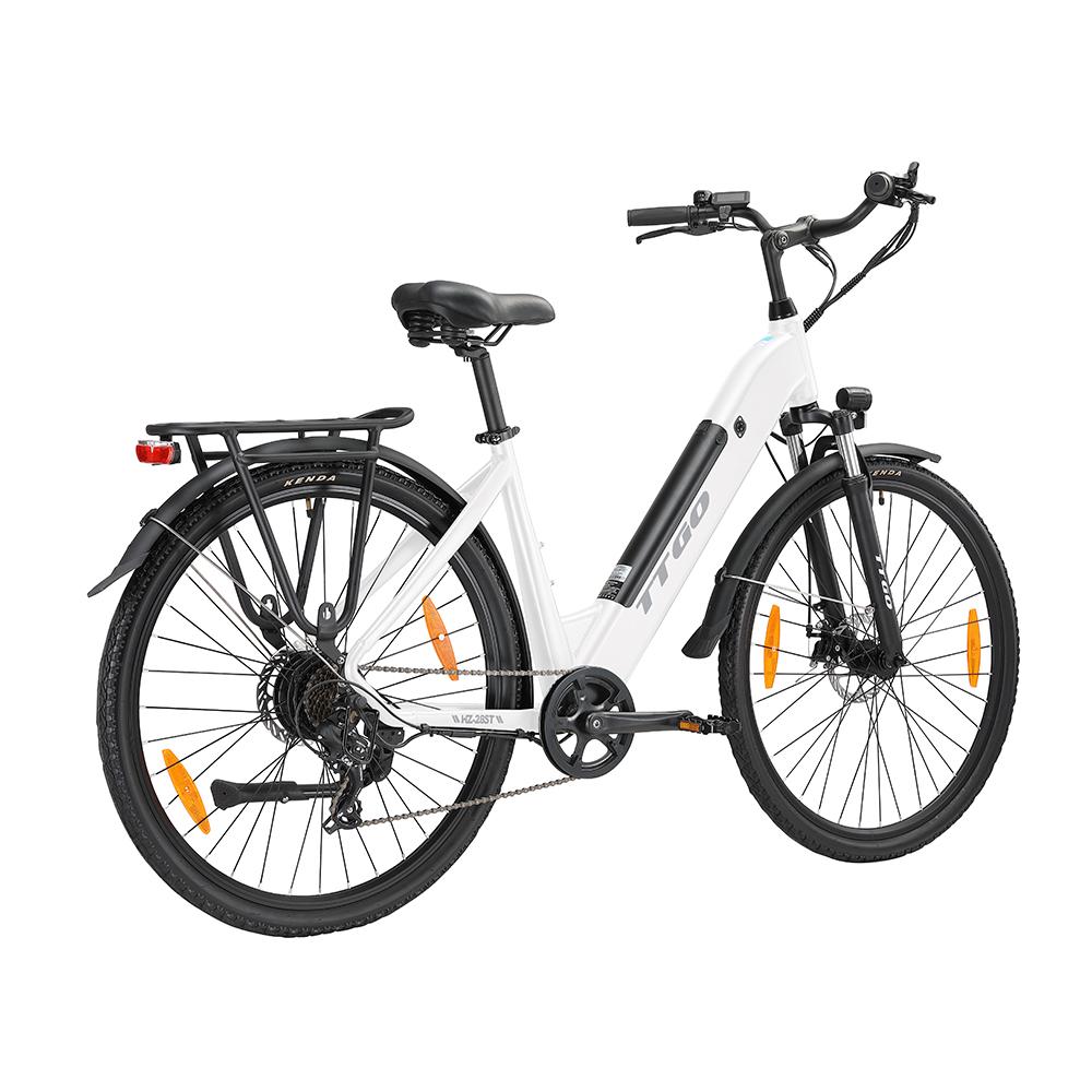 TTGO HZ-28ST электровелосипед для взрослых 28" Step-thru Commuter City Ebike 250W мотор 36V 20Ah аккумулятор