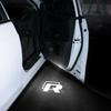 2026 Hot For VW VOLKSWAGEN 2PCS Car Door Welcome Projector Light LED Ghost Shadow Lamp for Volkswagen Rline Golf Tiguan POLO BOR