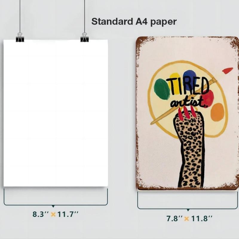 Винтажные металлические плакаты знаки абстрактный Древний Египет змея леопард плакаты красочное животное настенное искусство декор для гостиной домашнего бара