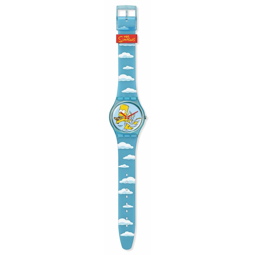 Swatch ANGEL BART SO28Z115 Синие наручные часы