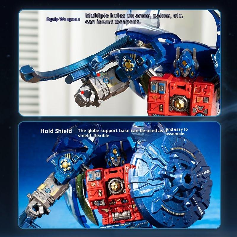 Transforming Toy Globe Optimus Prime King Kong Boy Robot Autobot Prime