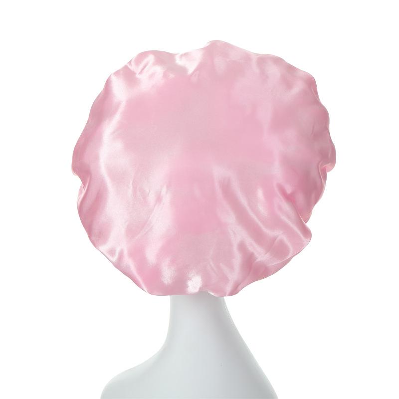 Женская атласная однотонная шапка для сна, кепка для ночного сна, шляпа для ухода за волосами, ночная шапка для женщин и мужчин, унисекс, кепка