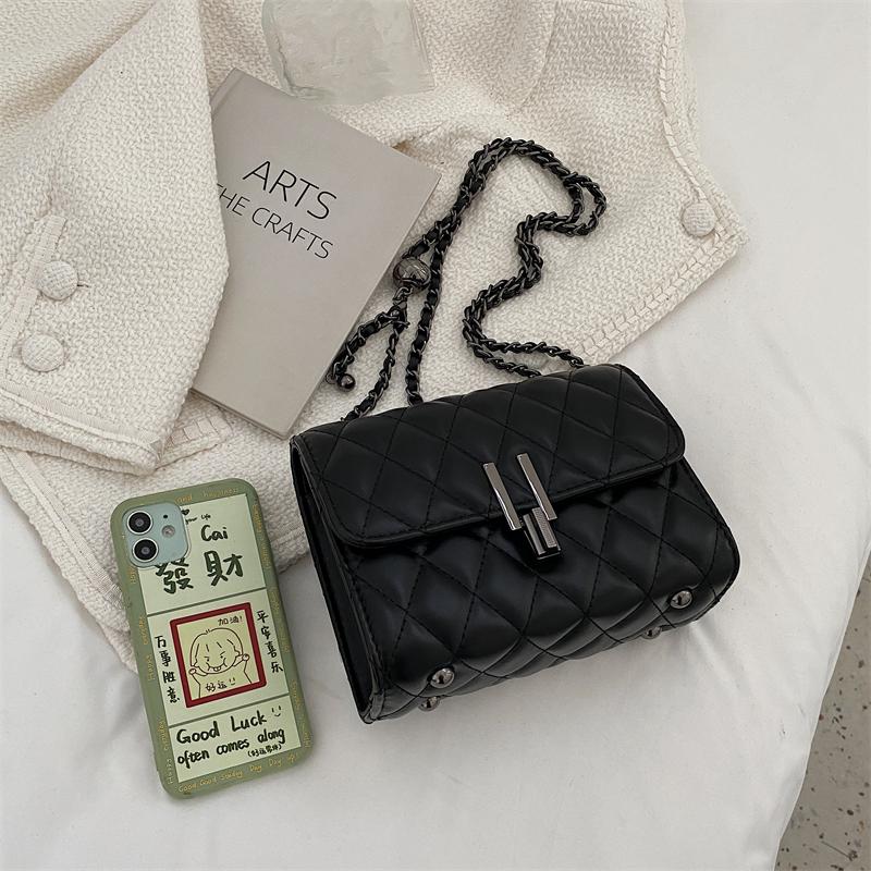 Суперпопулярная маленькая квадратная сумка для женщин в Instagram, новая модная летняя мини-сумка с цепочкой в виде ромба