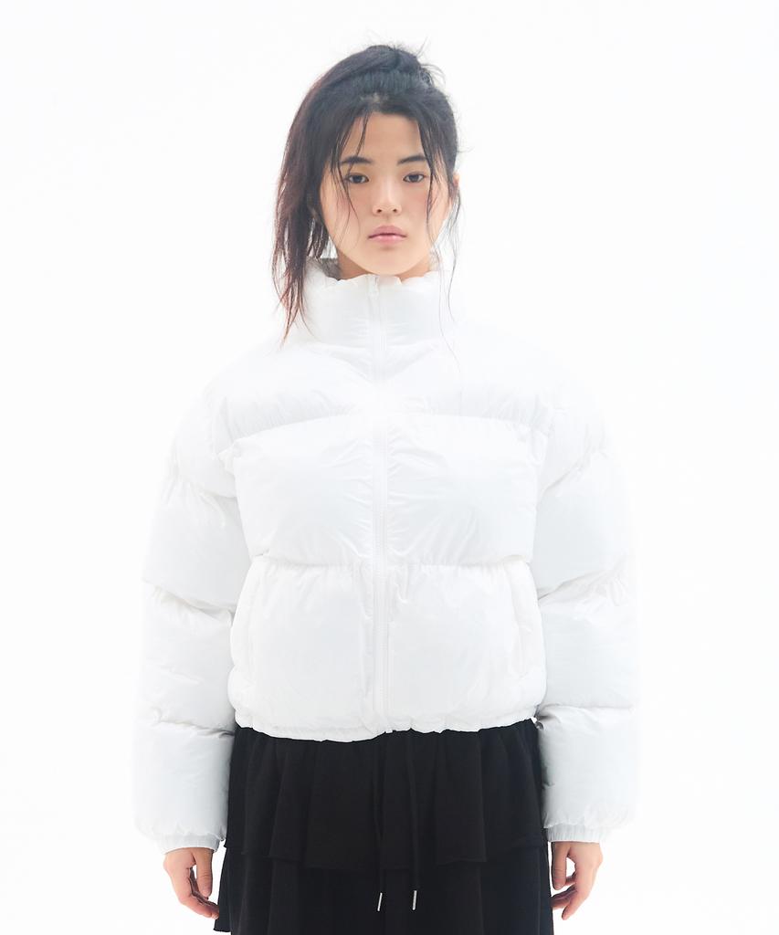 Ames-Worldwide Ames Crop Puffer Padding White