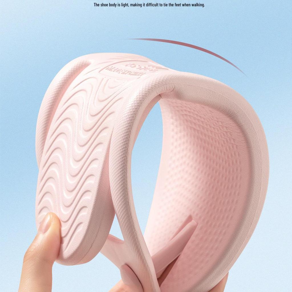 EVA Non-Slip Folding Slippers for Travel and Bathing - Unisex Flip-Flops for Business Trips and Beach