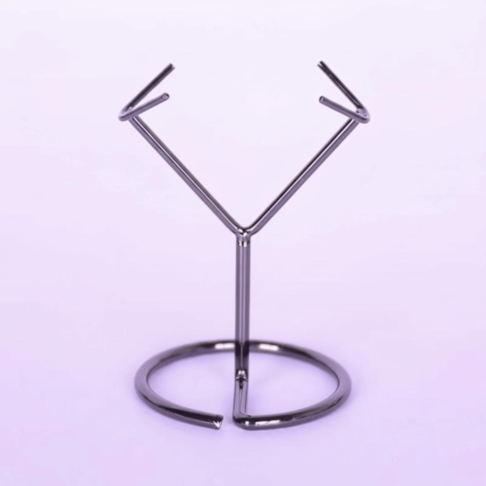 Rhombic Flaky Agate Display Shelf Multipurpose Crystal Holder Crystal Display Stand Home Decor