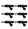 New 6 FUEL INJECTORS FOR 06-12 BMW325 330 328 X3 X5 525 530 528 128 I6