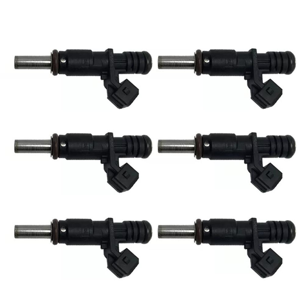 New 6 FUEL INJECTORS FOR 06-12 BMW325 330 328 X3 X5 525 530 528 128 I6