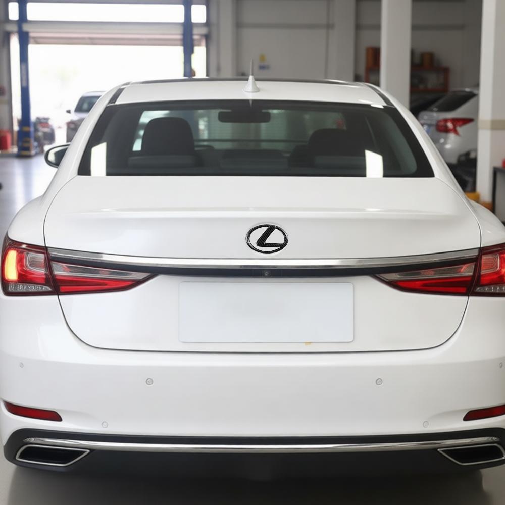 1Pc 120mm Car Styling Emblem Front Grille Logo For Lexus F SPORT Plug-in Hybrid ES UX 300e GS GX IS LS LX CT LBX NX RX 350h 450h