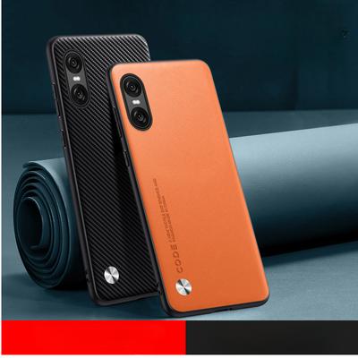 Обычный чехол из искусственной кожи для Sony Xperia 10VI 1VI, матовая задняя крышка, силиконовые противоударные чехлы для телефонов с мягкой защитой краев для Xperia 10 1 VI 5V 10v 1v