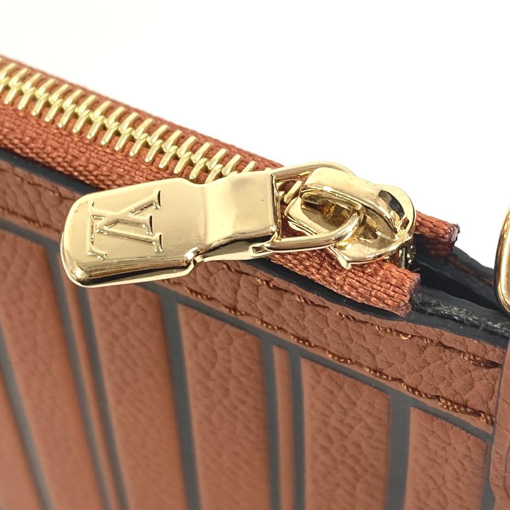 Louis Vuitton M12061 Monogram Neverful Inside Out MM Clutch Pouch Brown Unused