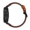 For Garmin Fenix 6/Amazfit Falcon Leather Smart Watch Band Pin Buckle Wrist Strap Replacement