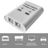 One Drag Two Printer Sharing Switch 2-Port Usb Printer Sharing Converter  USB Printer