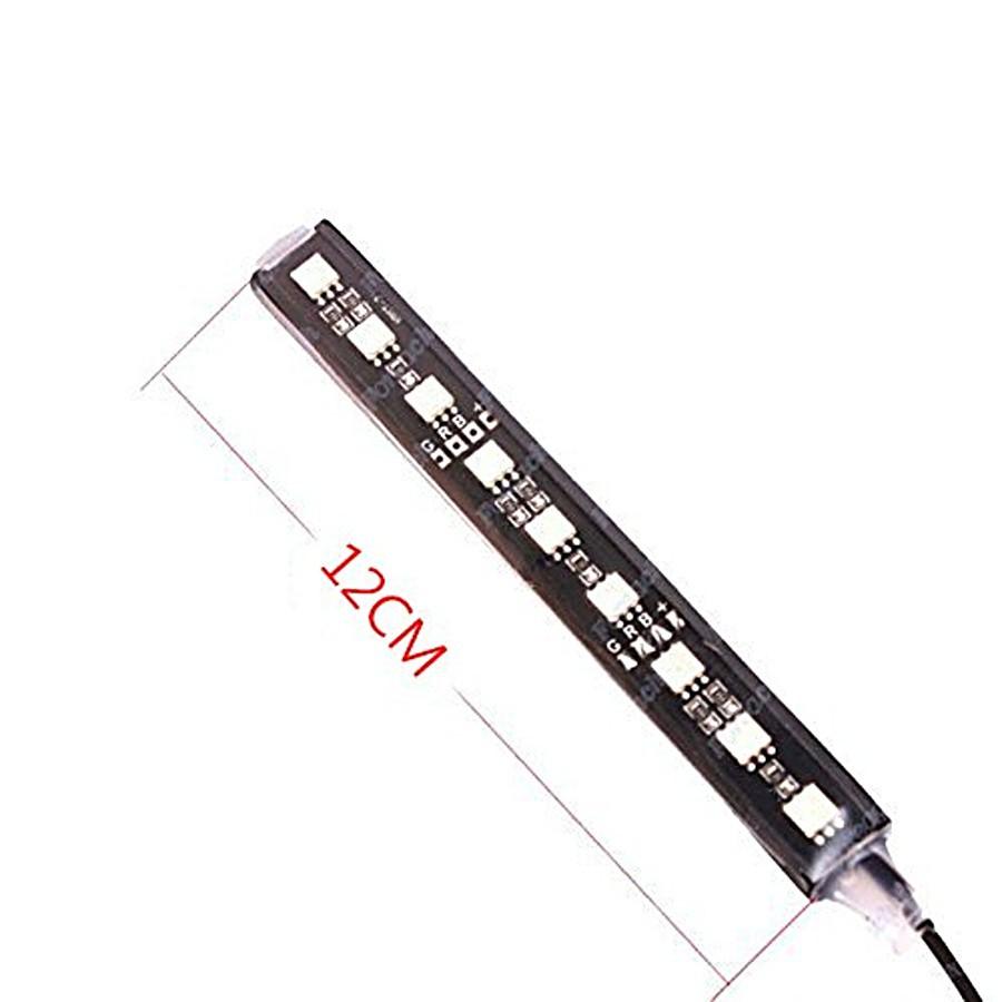 Внутреннее освещение, светодиодная лента RGB, пульт дистанционного управления, управление звуком, 12 В Off-Road