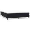 Box Spring Bed Without Mattress Black 180 x 220 cm Velvet