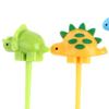 6 шт./компл., фруктовая вилка, противоскользящая мультяшная пластиковая палочка для бенто в форме динозавра, праздничная поставка