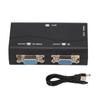 Разветвитель VGA 1 в 2, 250 МГц, питание от USB, 1920x1440, 1080P, видеоразветвитель для дублирования экрана