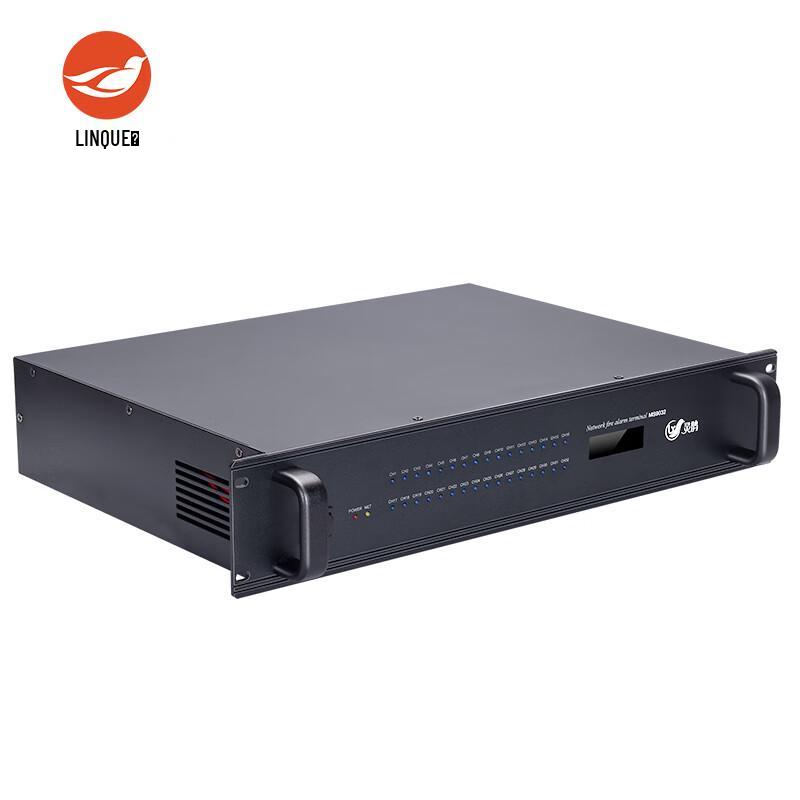 Lingque MS8032 32-Channel IP Fire Alarm Matrix