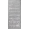 Stickers - Silver - Peel-off Letters - 1 Piece - Decorative Objects - Mixed