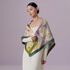 Wanshili Mulberry Silk Double-Sided Square Scarf
