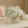 20 см Искусственные цветы Babys Breath Белые искусственные цветы DIY Цветочные букеты Украшения Офис Вечеринка Свадьба Домашнее украшение