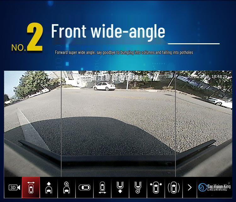 Панорамная система отображения экрана автомобиля 360° Совместима с различными моделями