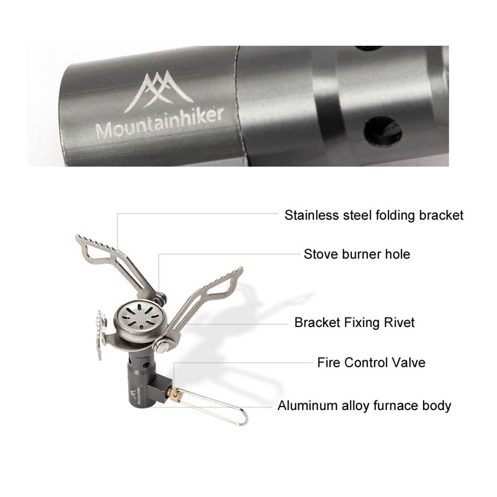 Портативная походная плита, газовая горелка, складная походная плита, 2500 Вт, для приготовления пищи на открытом воздухе