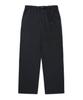COVERNAT Chino Semi-Wide Buckle Pants Black