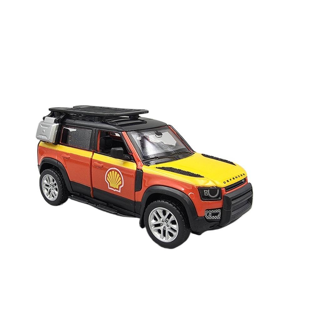 Assembly 1/43 Land Rover Defender 110 Alloy Modified Car Model Diecast Metal Toy Collection Valentine's Day Gifts with Boyfriend