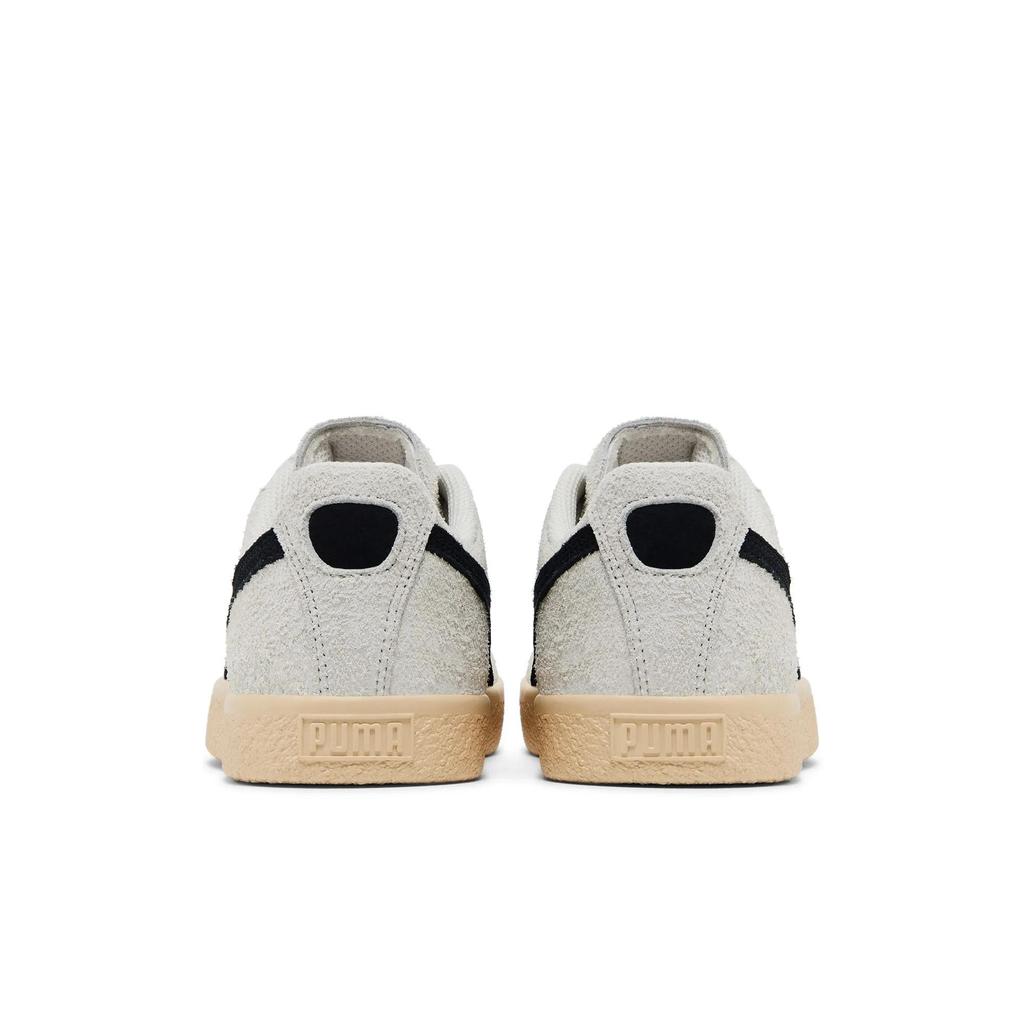 Puma Clyde 'Hairy Suede - Sedate Grey' (Unisex) Sedate Grey / Cashew Skate Shoes 393115 01