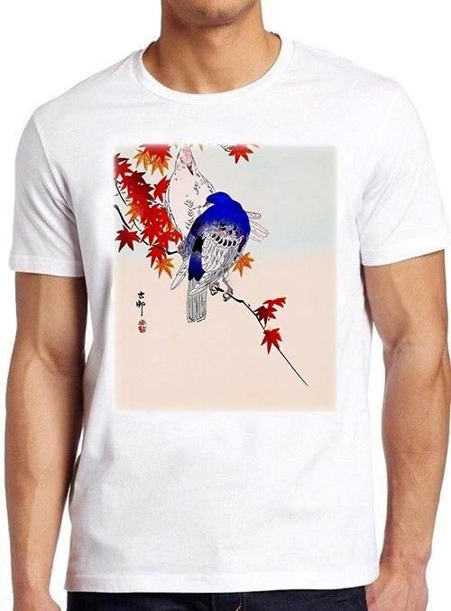 Two Pigeons On Autumn Branch Funny Gamer Cult Movie Music Gift T Shirt M949