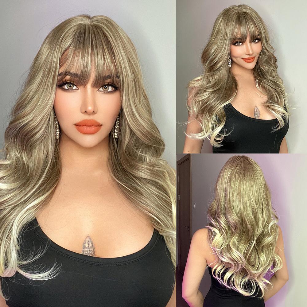 БЛОНДИНКА-ЕДИНОРОГ, модный синтетический парик, короткие прямые натуральные серые волосы с челкой, женские волосы