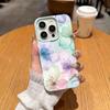 Чехол для телефона с цветочным узором 'Бальзам' Для iPhone 17 13 16 Plus 11 Pro Max 12 15 14 17E 16E Нежелтеющий Ударопрочный Задняя крышка
