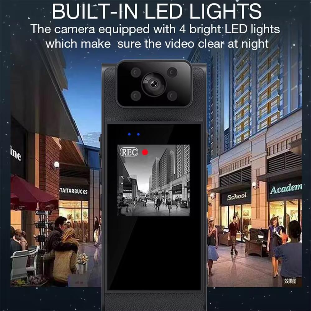 4K HD Мини-камера WiFi Портативный Маленький Цифровой Видеорегистратор BodyCam Инфракрасный Видеорегистратор Ночного Видения Миниатюрная Частная Носимая Видеокамера